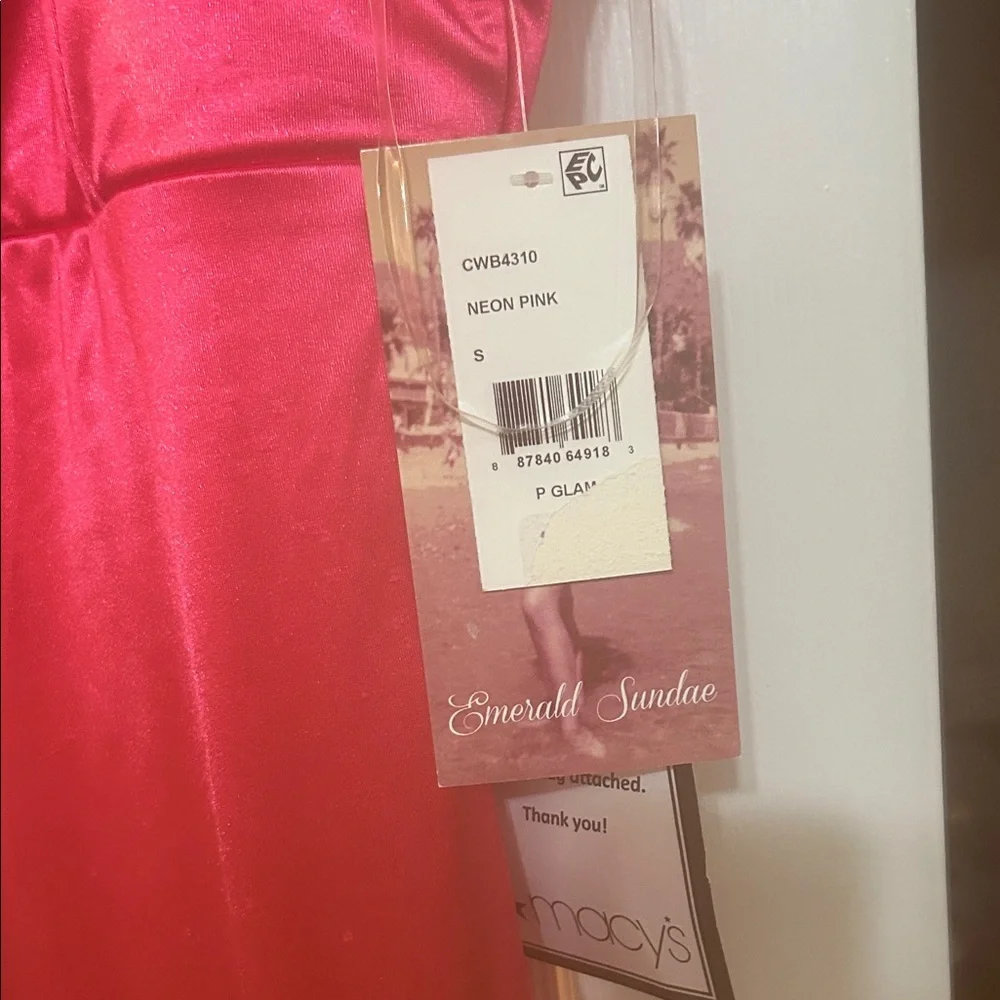 Emerald Sundae Neon Pink Dress - Picture 2 of 8